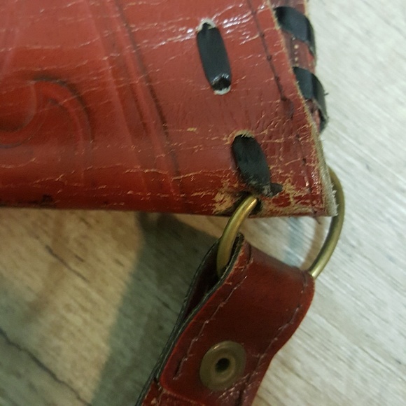 Vintage Tooled Bag - Picture 3 of 6